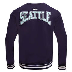 Seattle Kraken Pro Standard Crest Emblem Pullover Sweatshirt - Deep Sea Blue - NHL