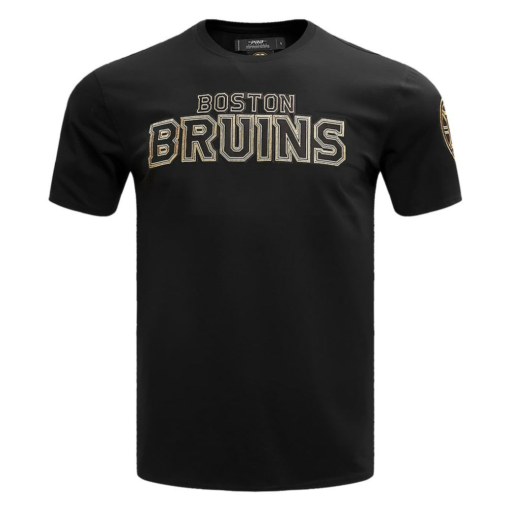 Boston Bruins Pro Standard Wordmark T-Shirt - Black - NHL