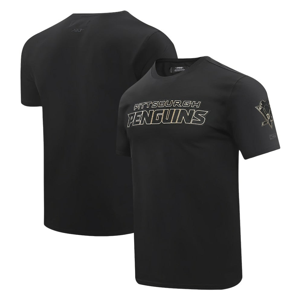 Pittsburgh Penguins Pro Standard Wordmark T-Shirt - Black - NHL