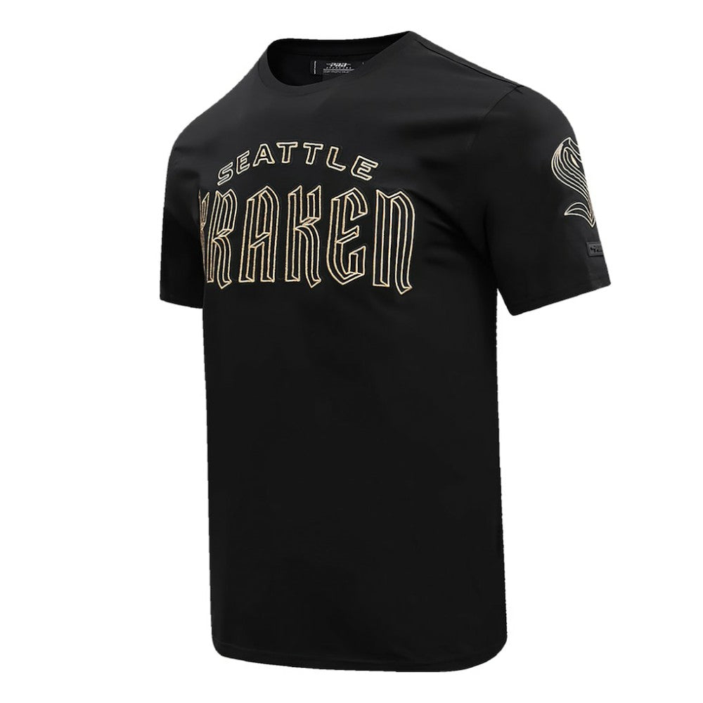 Seattle Kraken Pro Standard Wordmark T-Shirt - Black - NHL