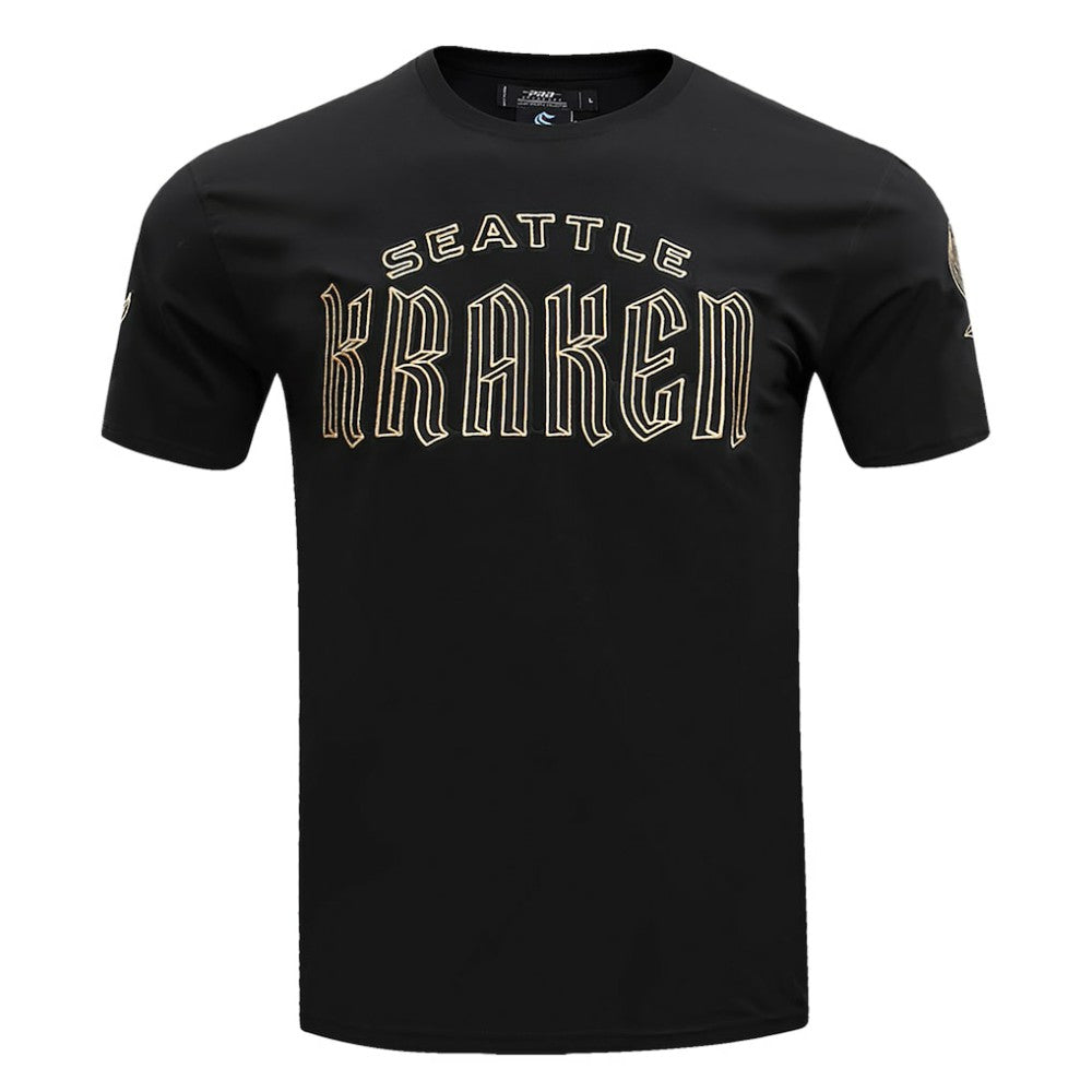 Seattle Kraken Pro Standard Wordmark T-Shirt - Black - NHL
