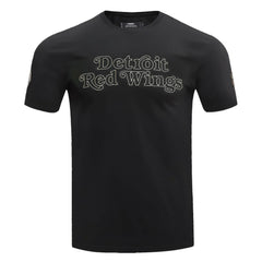 Detroit Red Wings Pro Standard Wordmark T-Shirt - Black - NHL