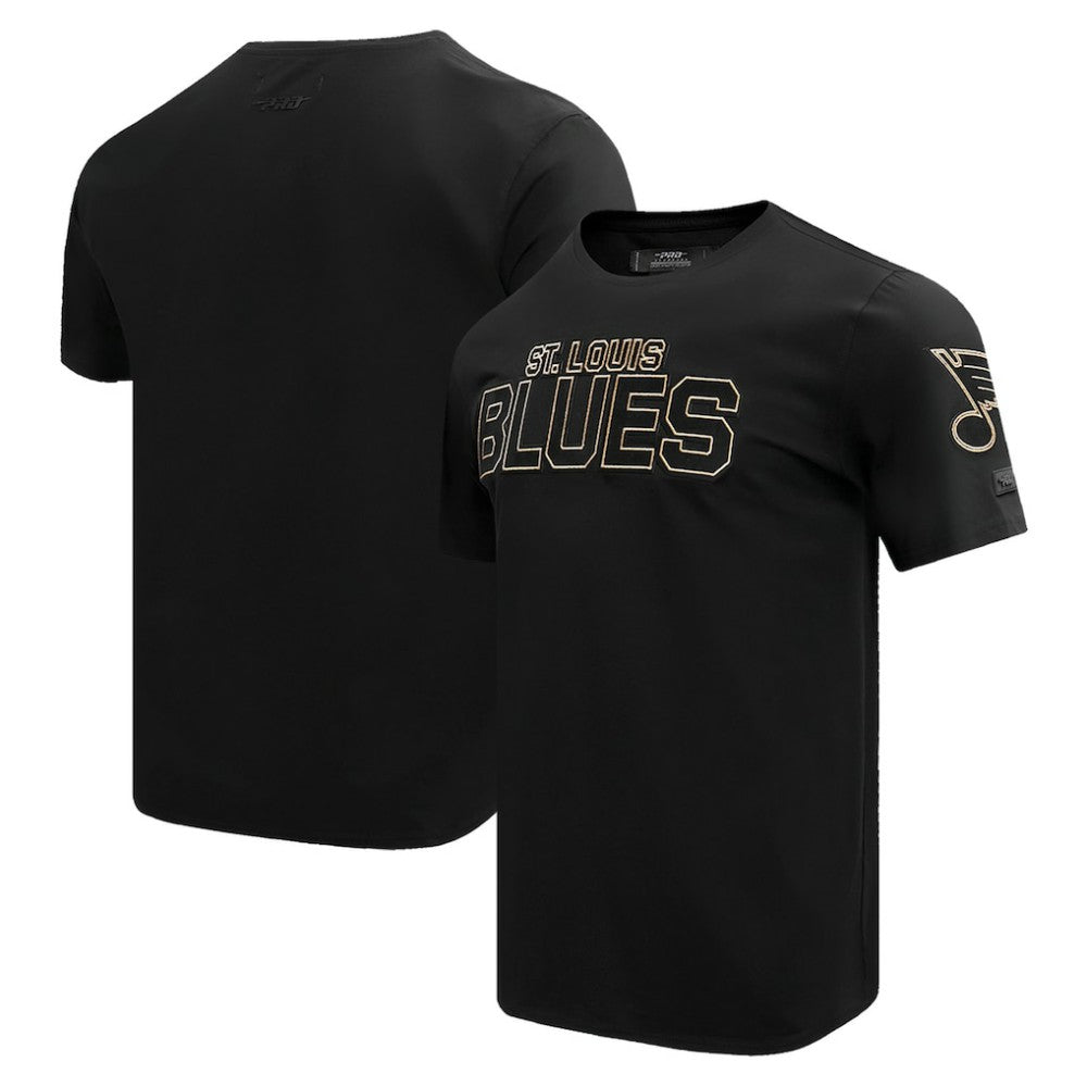 St. Louis Blues Pro Standard Wordmark T-Shirt - Black - NHL