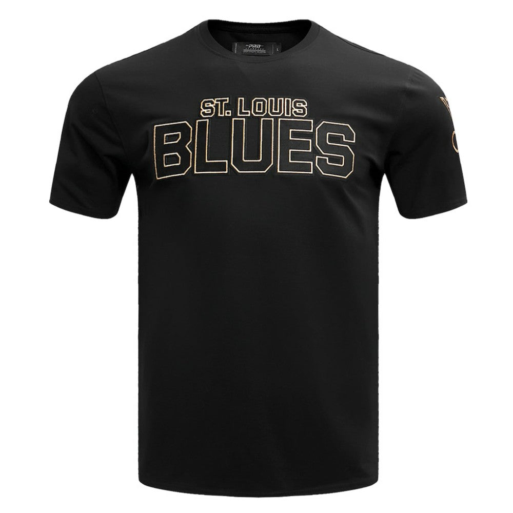 St. Louis Blues Pro Standard Wordmark T-Shirt - Black - NHL