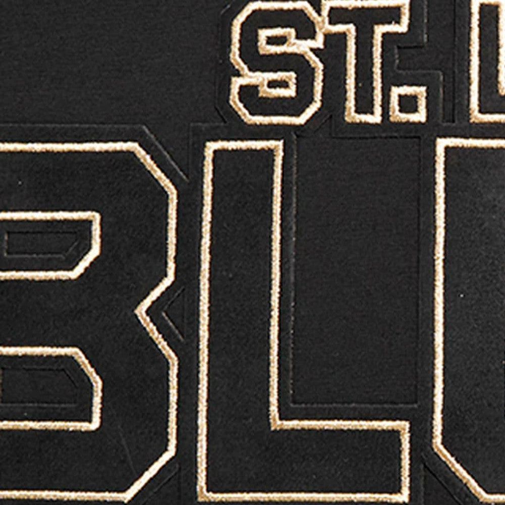 St. Louis Blues Pro Standard Wordmark T-Shirt - Black - NHL