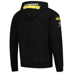 Pittsburgh Penguins Pro Standard Classic Chenille Full-Zip Hoodie Jacket - Black - NHL