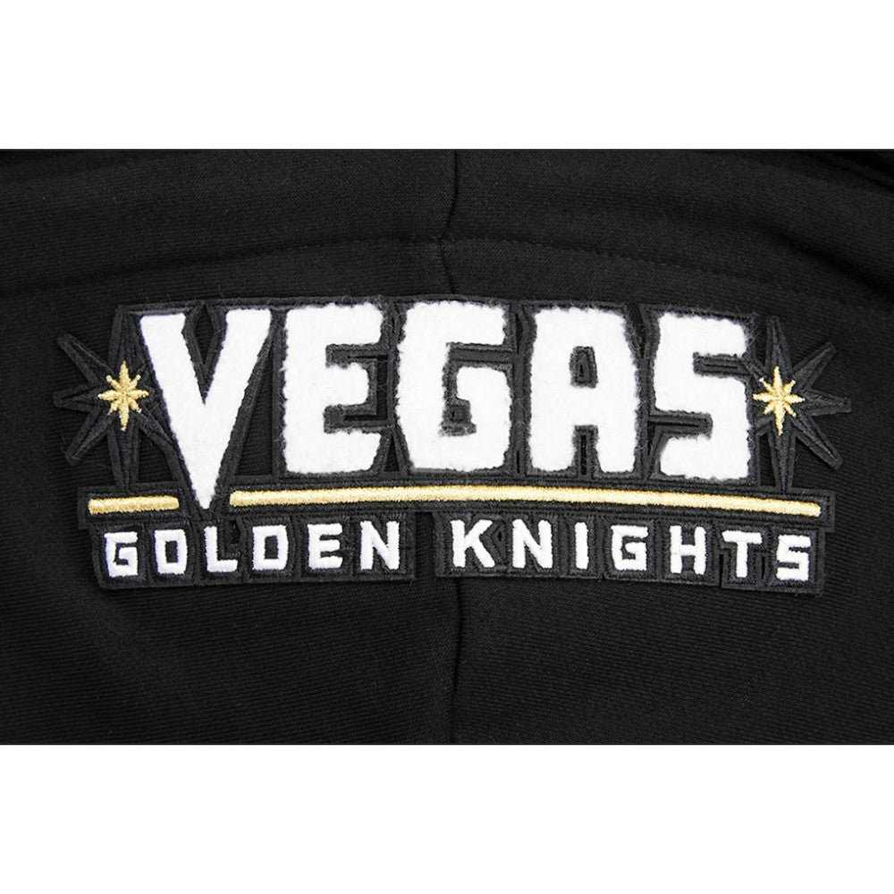 Vegas Golden Knights Pro Standard Women's Classic Chenille Pullover Hoodie - Black - NHL