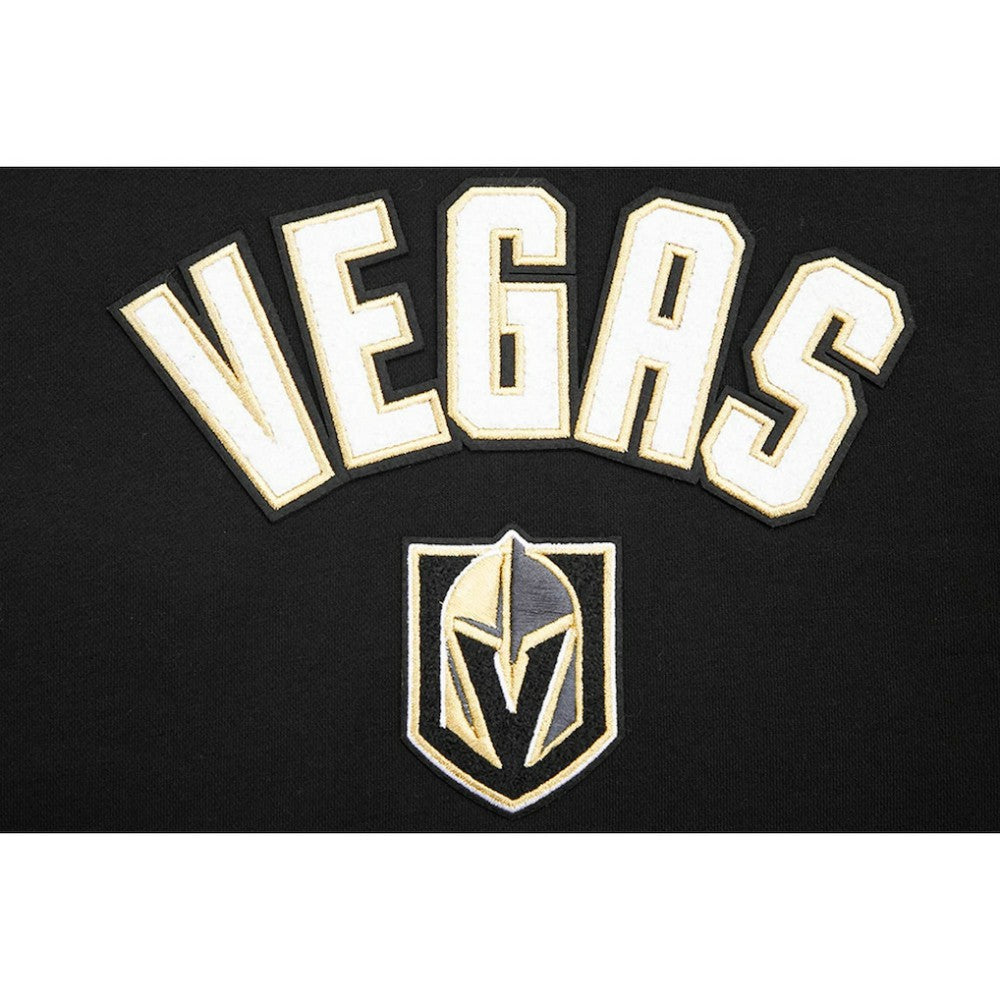 Vegas Golden Knights Pro Standard Women's Classic Chenille Pullover Hoodie - Black - NHL