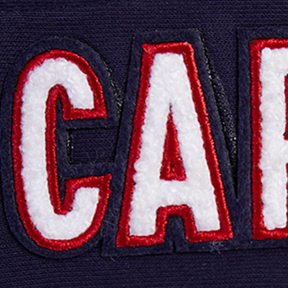 Washington Capitals Pro Standard Women's Classic Chenille Pullover Hoodie - Navy - NHL