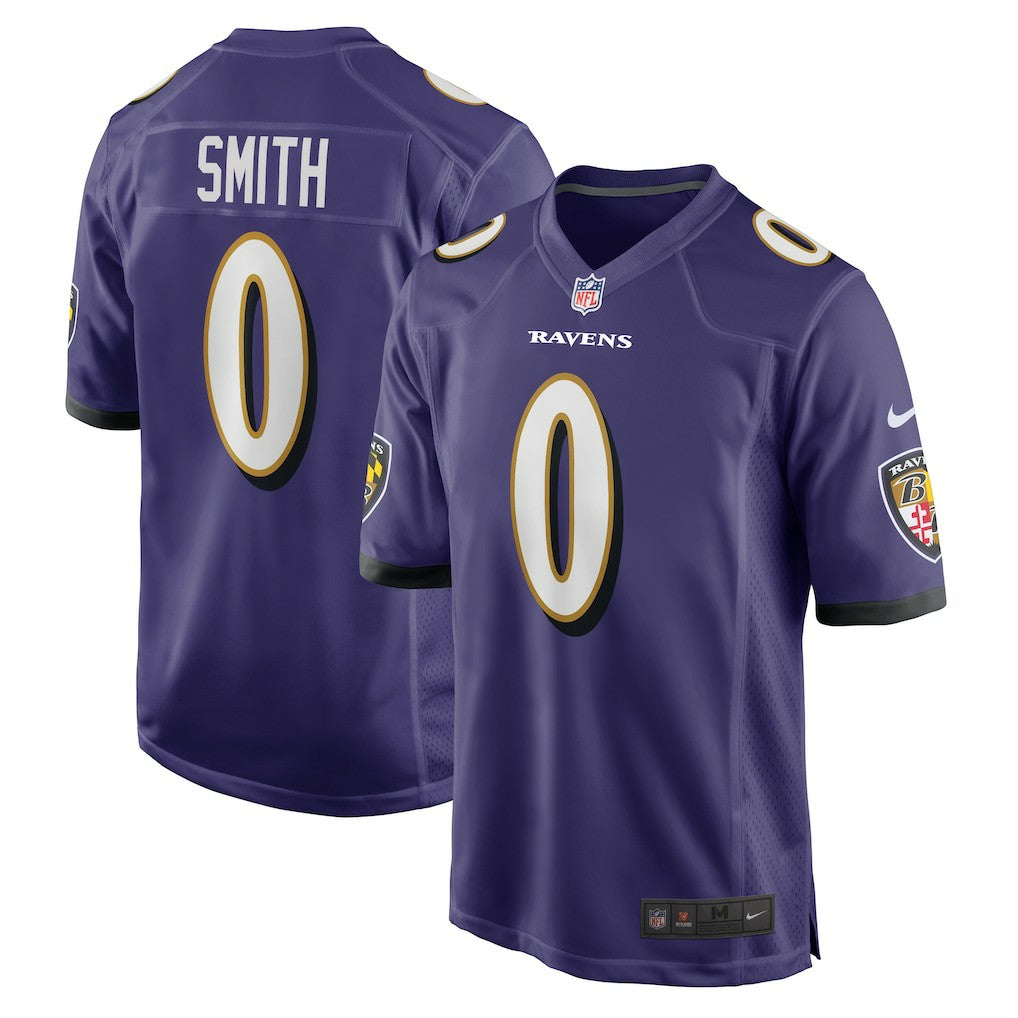 Roquan Smith Baltimore Ravens Team Game Jersey Purple | Nike for Sale