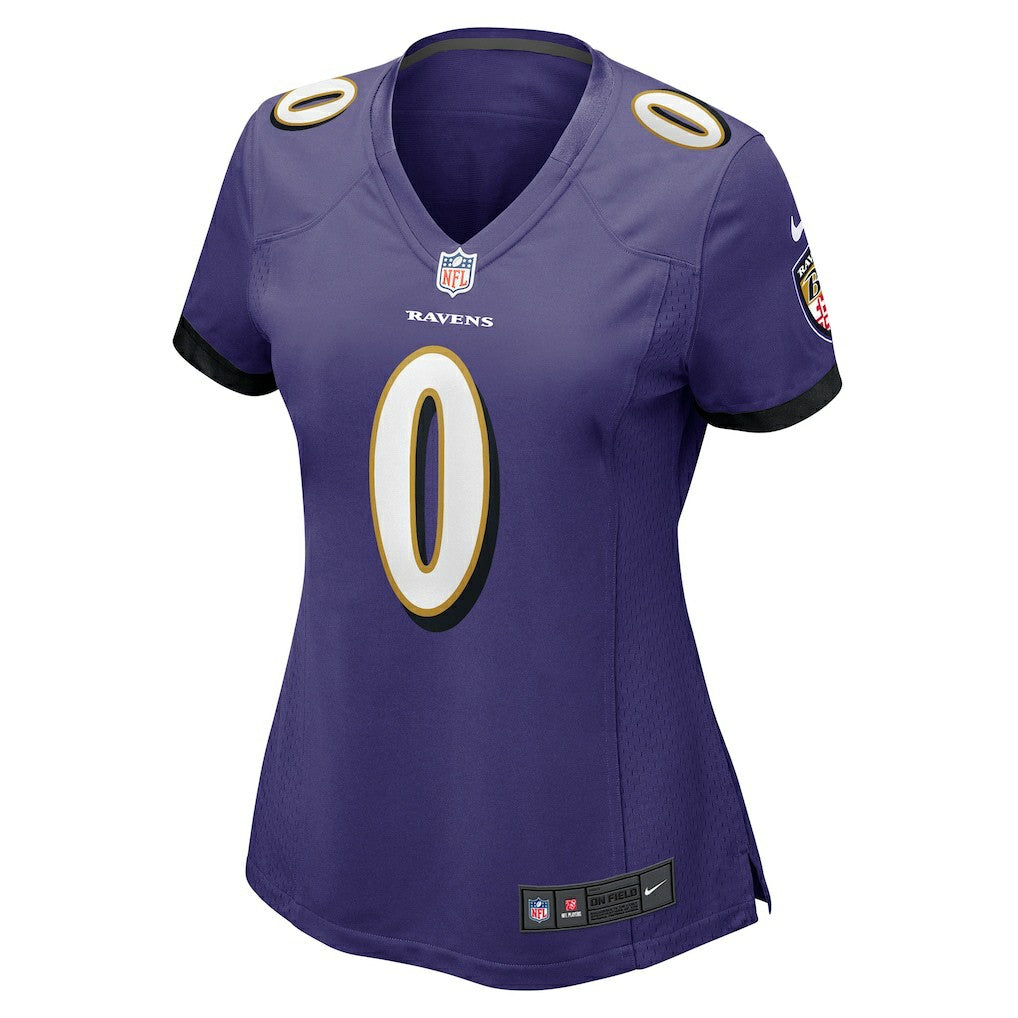 Roquan Smith Baltimore Ravens Women's Team Game Jersey Purple | Nike for Sale