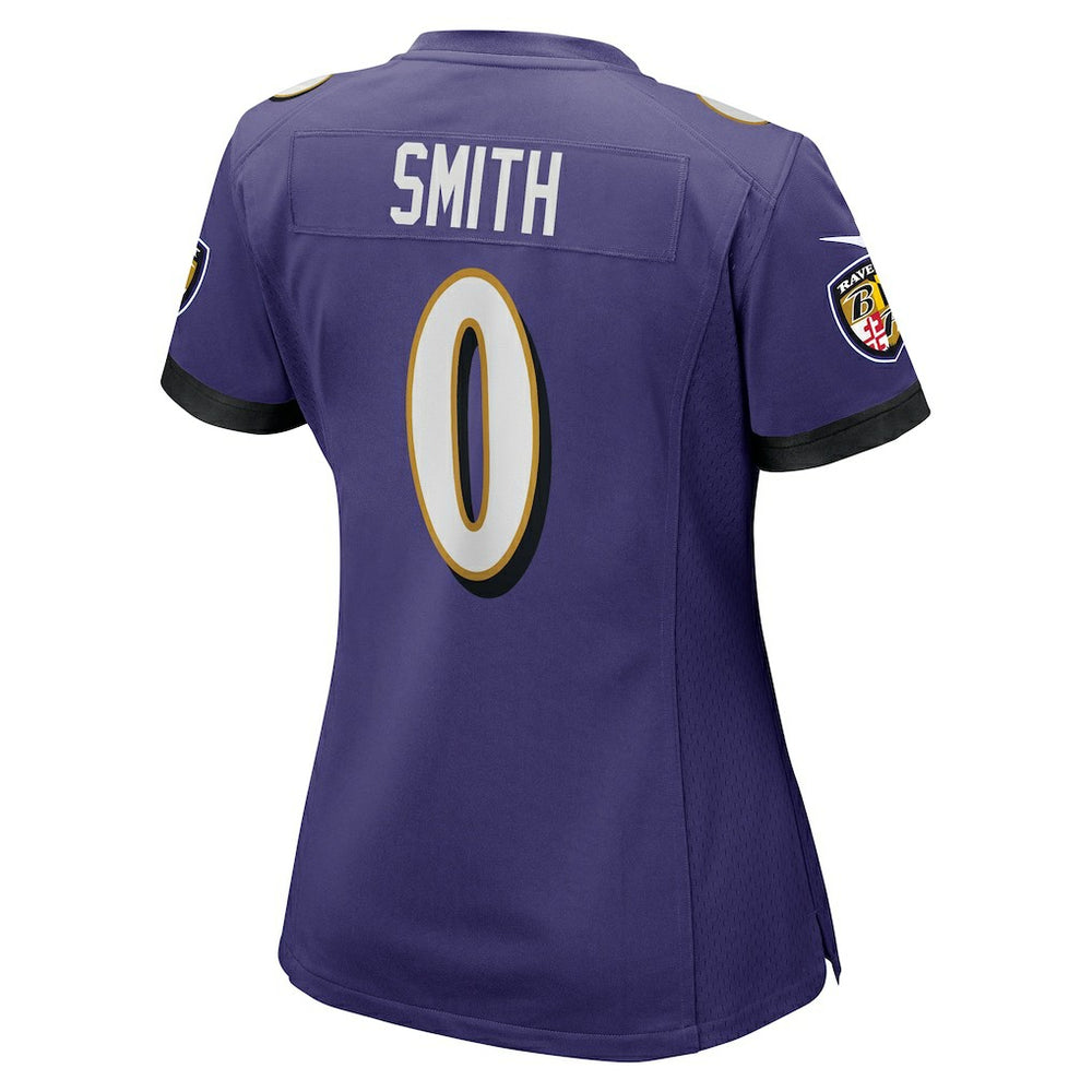 Roquan Smith Baltimore Ravens Women's Team Game Jersey Purple | Nike for Sale