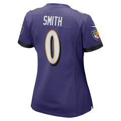 Roquan Smith Baltimore Ravens Women's Team Game Jersey Purple | Nike for Sale
