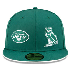 New York Jets New Era OVO x NFL 59FIFTY Fitted Hat Green | NFL