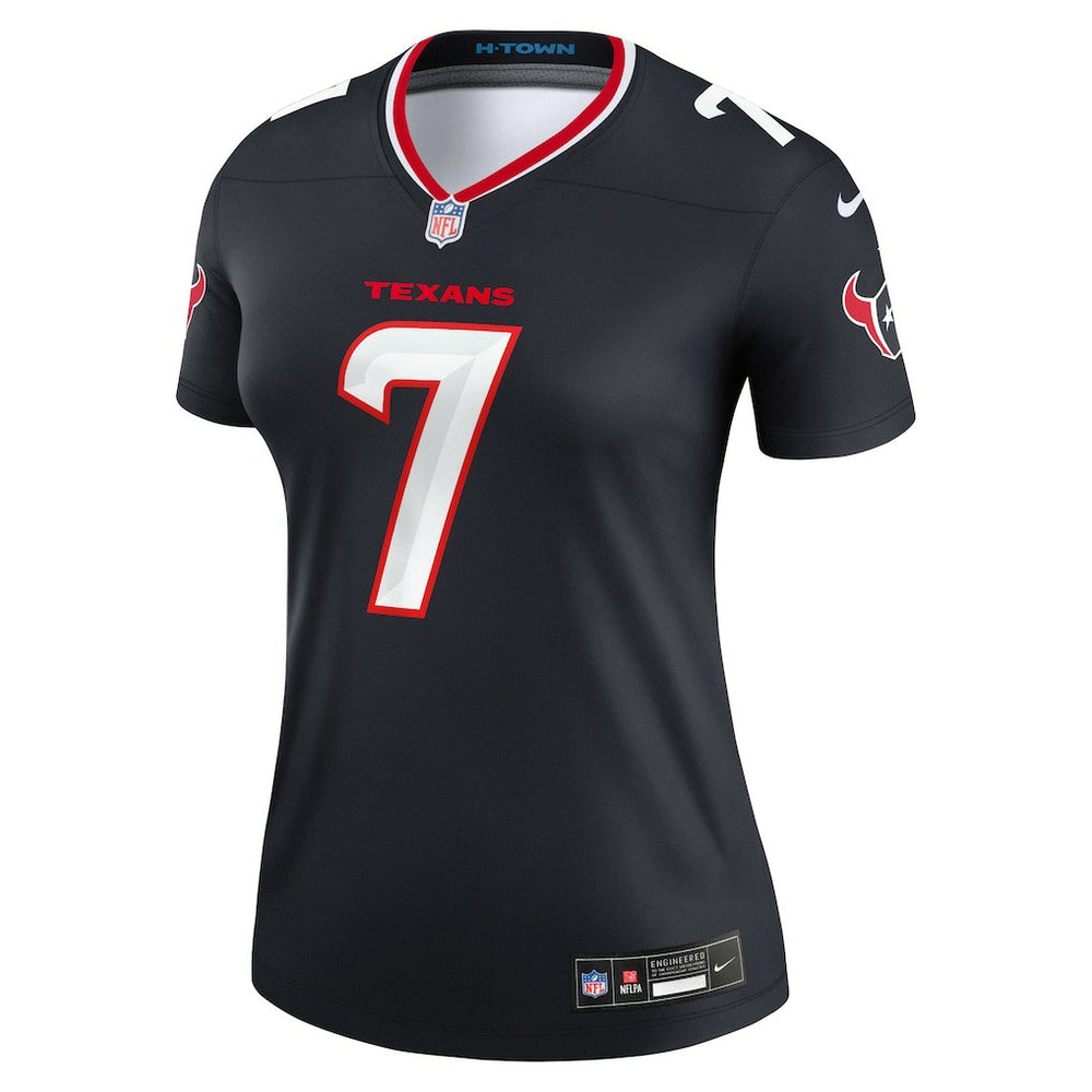 C.J. Stroud Houston Texans Women's Legend Player Performance Top Navy | Nike for Sale