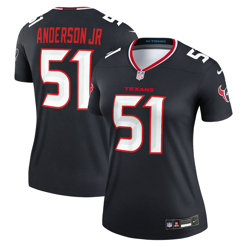 Will Anderson Jr. Houston Texans Women's Legend Player Performance Top Navy | Nike for Sale