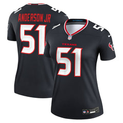 Will Anderson Jr. Houston Texans Women's Legend Player Performance Top Navy | Nike for Sale