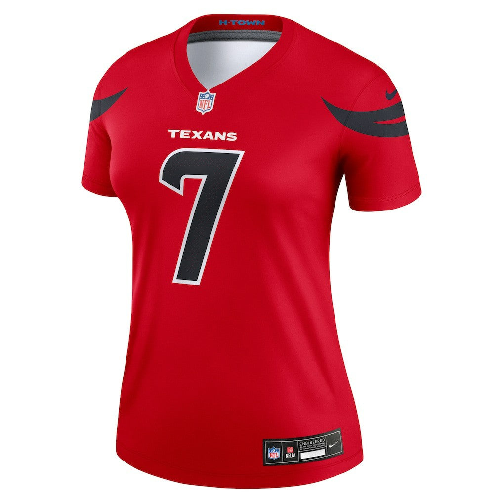 C.J. Stroud Houston Texans Women's Alternate Legend Player Performance Top Red | Nike for Sale