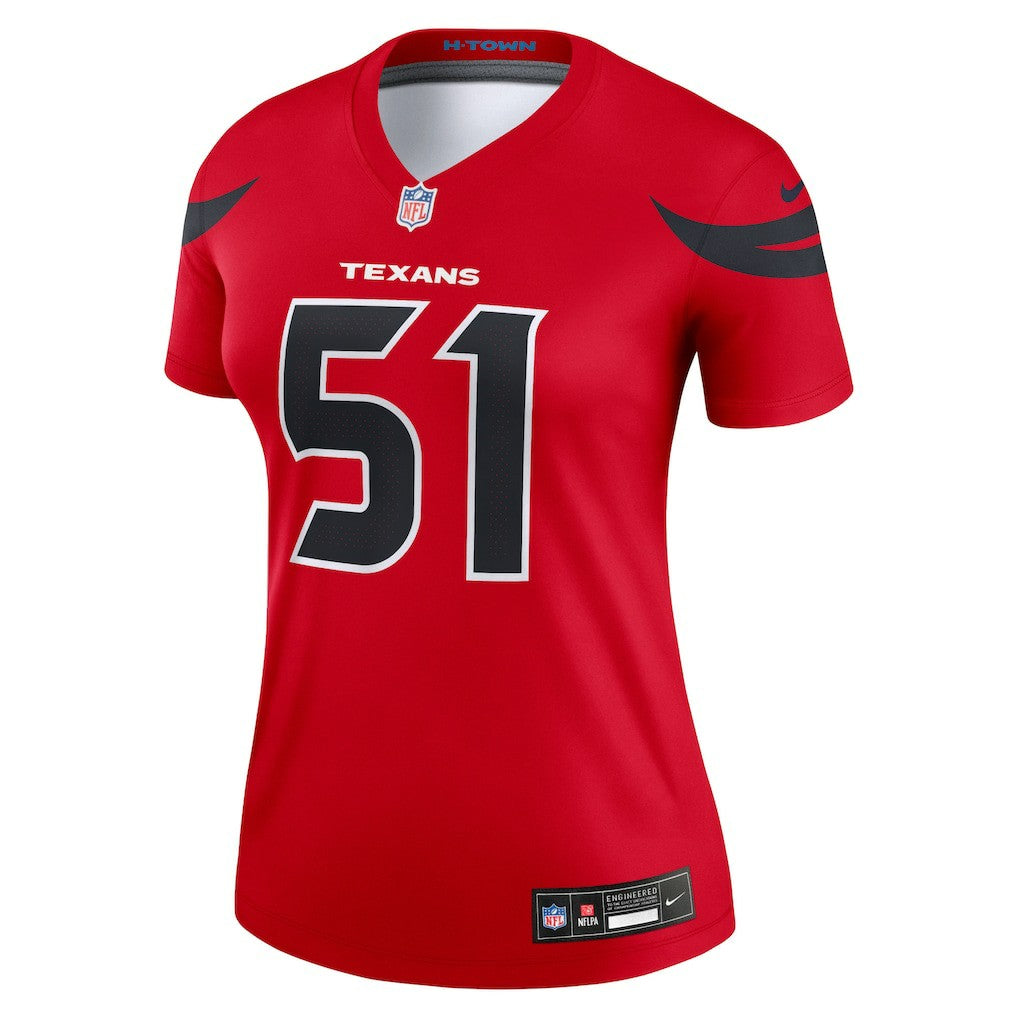 Will Anderson Jr. Houston Texans Women's Alternate Legend Player Performance Top Red | Nike for Sale