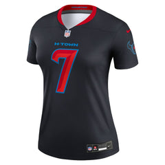 C.J. Stroud Houston Texans Women's Alternate Legend Player Performance Top Navy | Nike for Sale