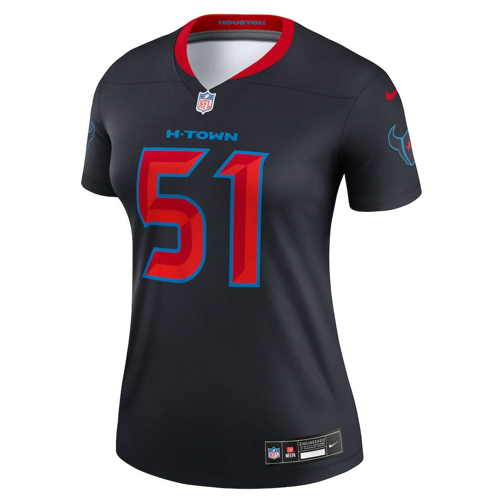 Will Anderson Jr. Houston Texans Women's Alternate Legend Player Performance Top Navy | Nike for Sale
