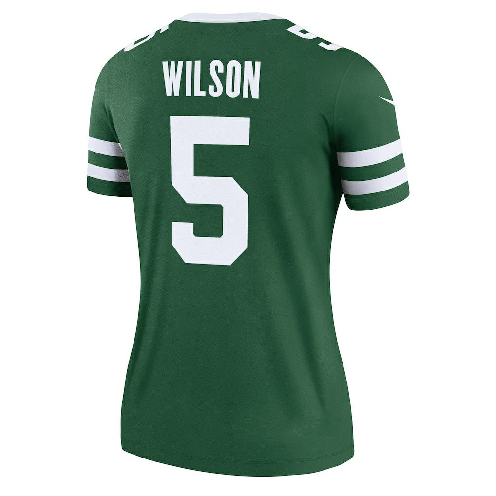 Garrett Wilson New York Jets Women's Legend Player Performance Top Legacy Green | Nike for Sale