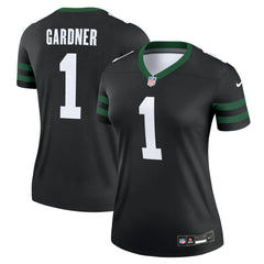 Ahmad Sauce Gardner New York Jets Women's Alternate Legend Player Performance Top Legacy Black | Nike for Sale