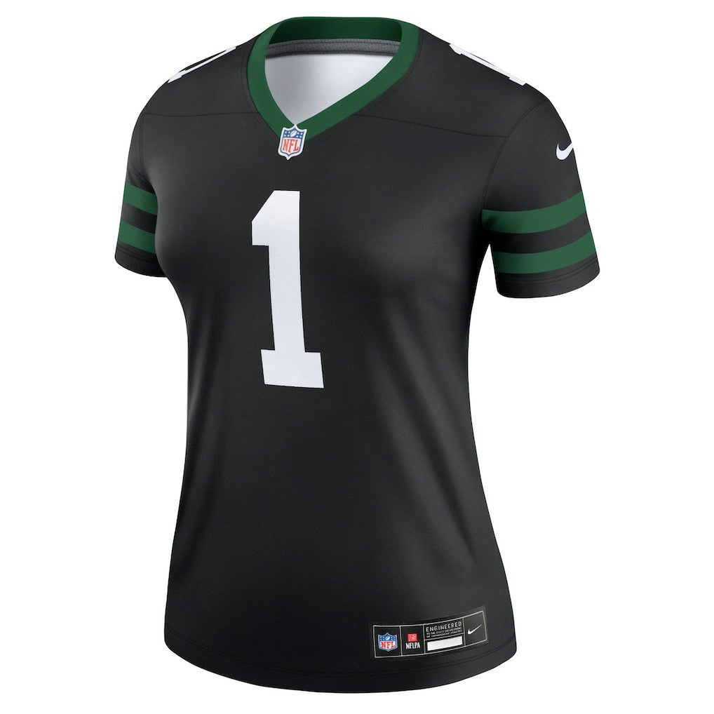 Ahmad Sauce Gardner New York Jets Women's Alternate Legend Player Performance Top Legacy Black | Nike for Sale