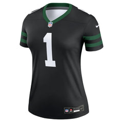 Ahmad Sauce Gardner New York Jets Women's Alternate Legend Player Performance Top Legacy Black | Nike for Sale