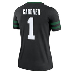 Ahmad Sauce Gardner New York Jets Women's Alternate Legend Player Performance Top Legacy Black | Nike for Sale