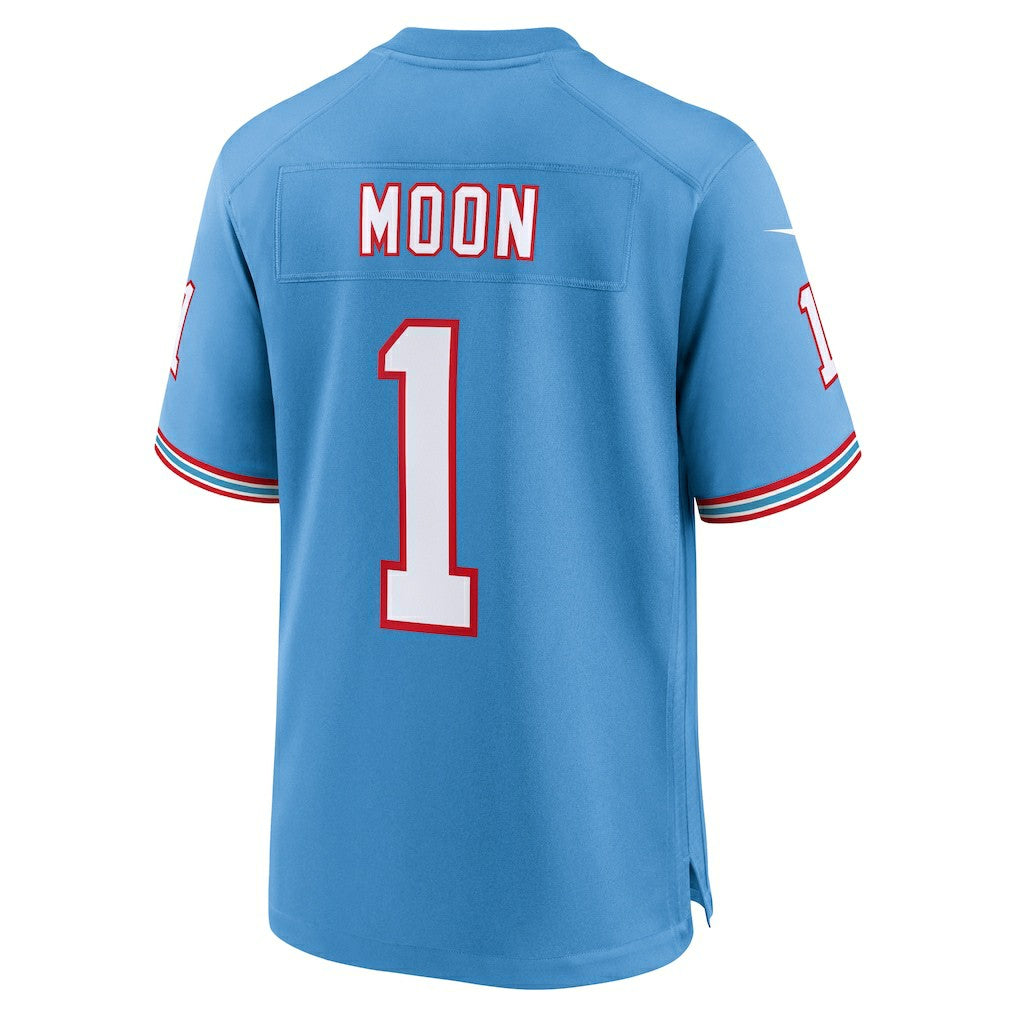 Warren Moon Tennessee Titans Retired Player Alternate Game Jersey Light Blue | Nike for Sale