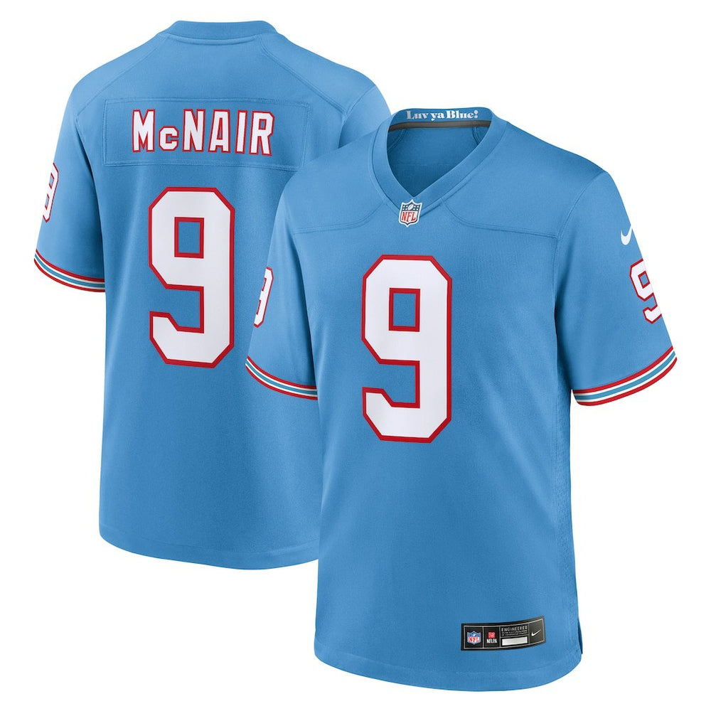 Steve McNair Tennessee Titans Retired Player Alternate Game Jersey Light Blue | Nike for Sale