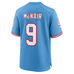 Steve McNair Tennessee Titans Retired Player Alternate Game Jersey Light Blue | Nike for Sale