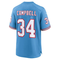 Earl Campbell Tennessee Titans Retired Player Alternate Game Jersey Light Blue | Nike for Sale