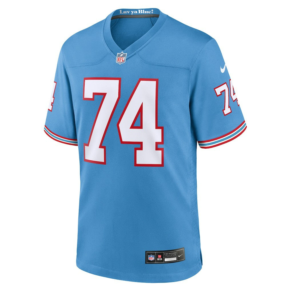 Bruce Matthews Tennessee Titans Retired Player Alternate Game Jersey Light Blue | Nike for Sale