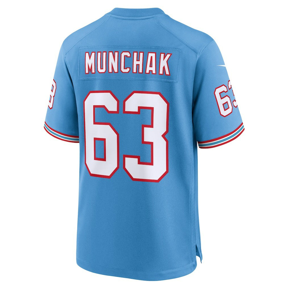 Mike Munchak Tennessee Titans Retired Player Alternate Game Jersey Light Blue | Nike for Sale