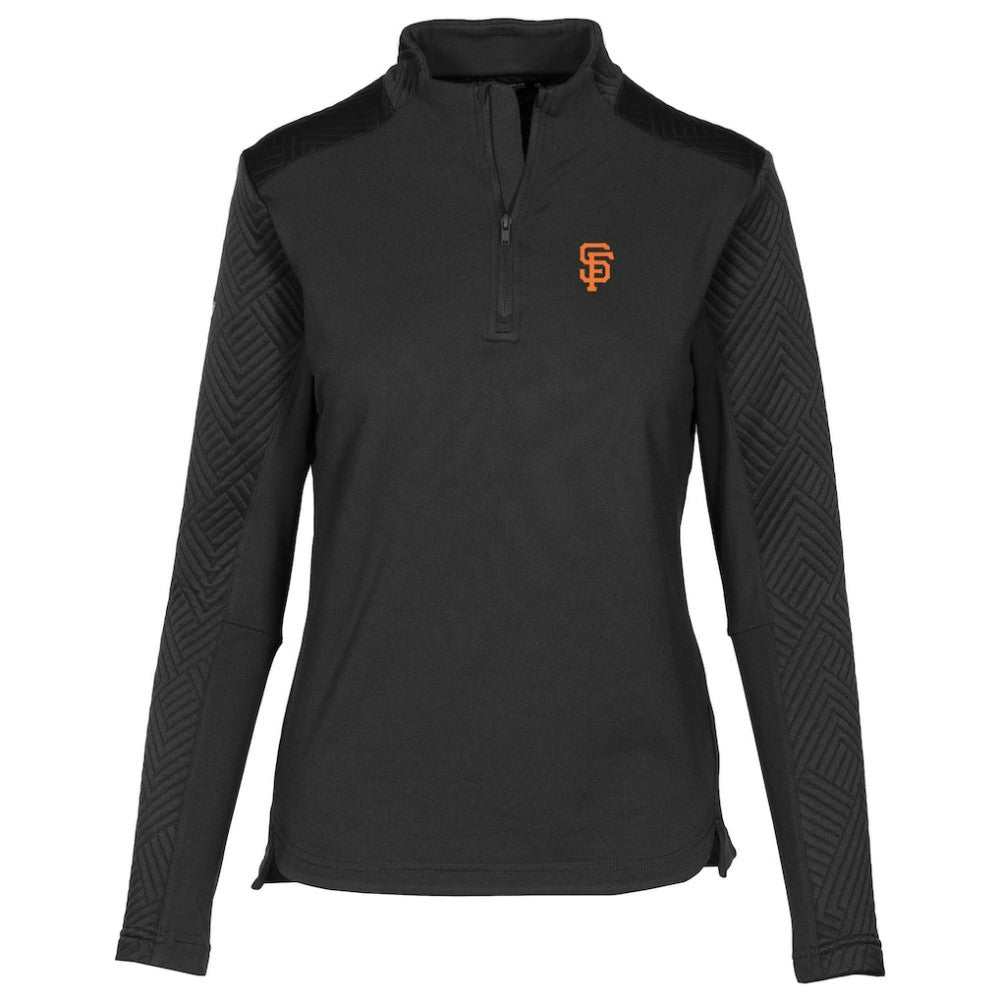 San Francisco Giants Levelwear Women's Daybreak Insignia 2.0 Quarter-Zip Pullover Top - MLB