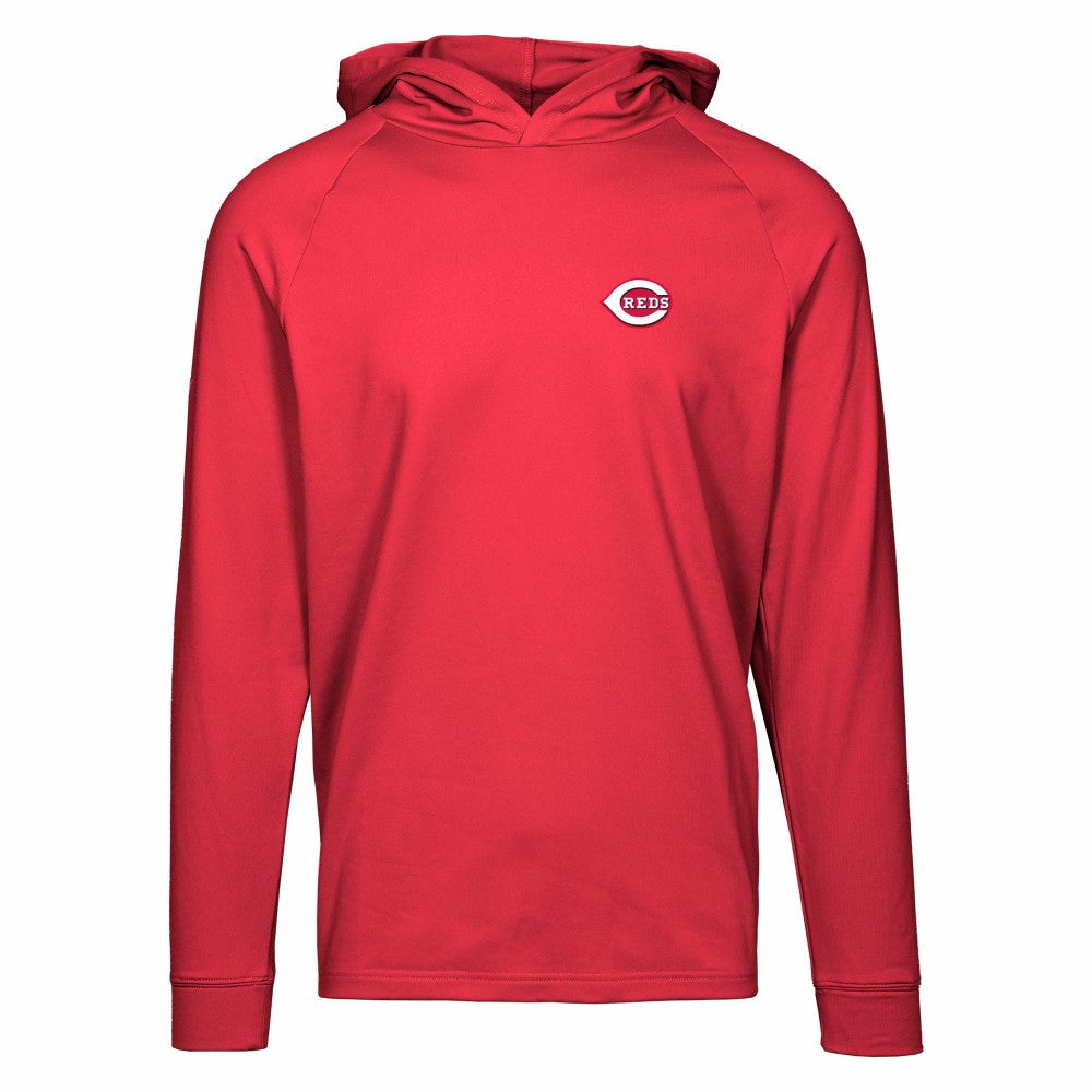 Cincinnati Reds Levelwear Dimension Insignia 2.0 Pullover Hoodie - MLB