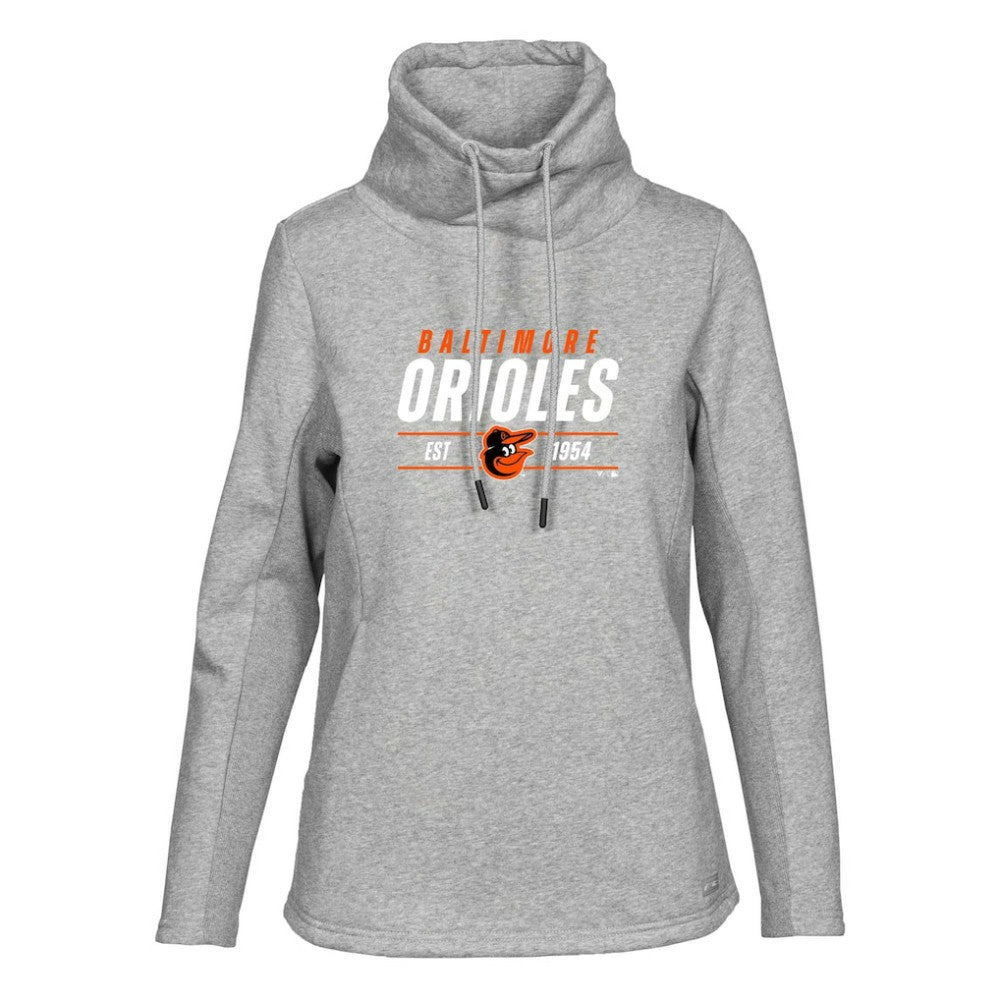 Baltimore Orioles Levelwear Women's Verve Loop Pullover Sweatshirt - MLB
