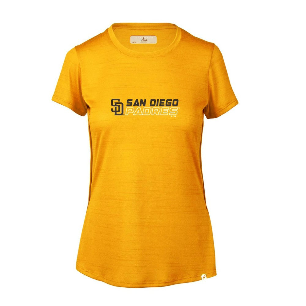 San Diego Padres Levelwear Women's Lux Chase T-Shirt - MLB