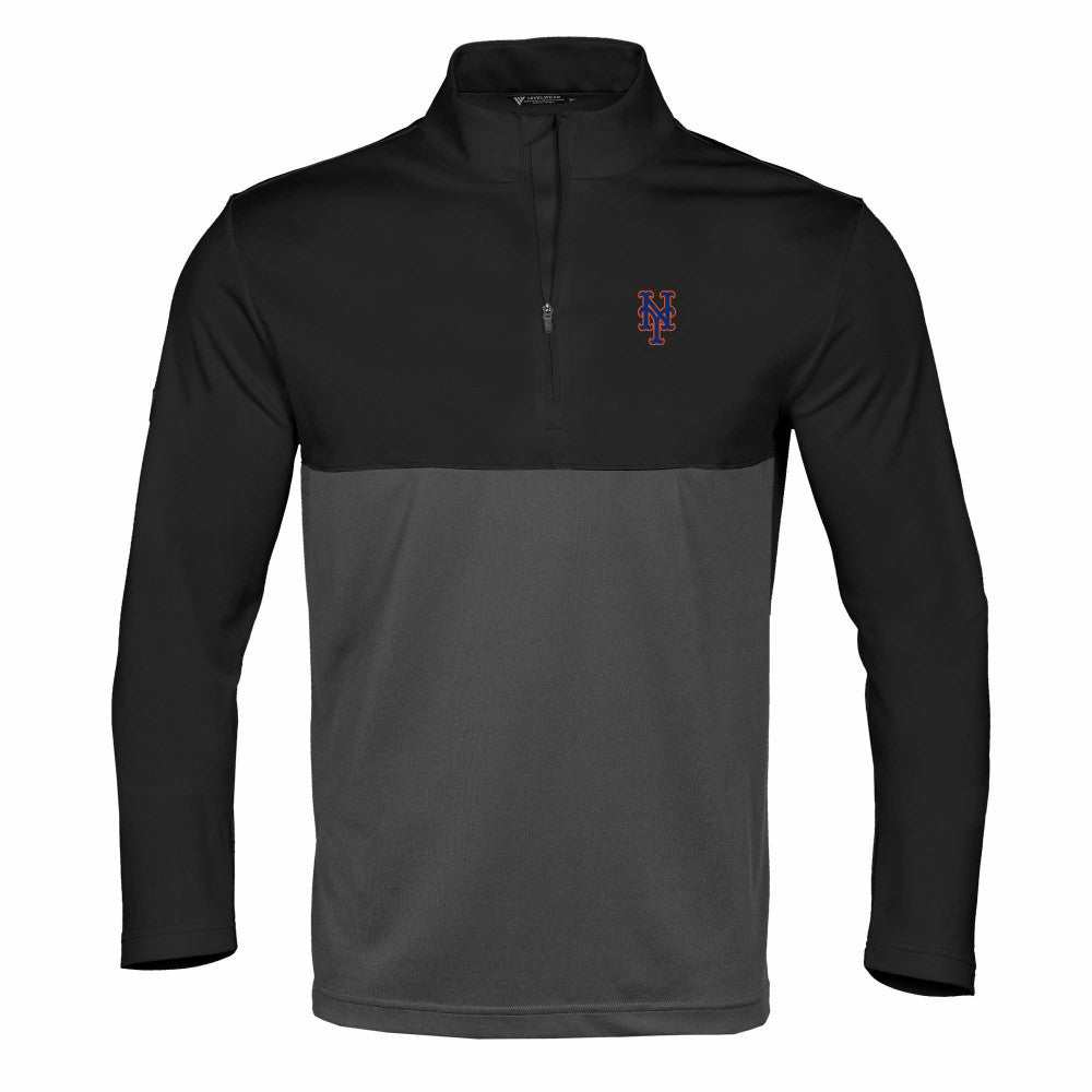 New York Mets Levelwear Pursue Insignia 2.0 Quarter-Zip Pullover Top - MLB