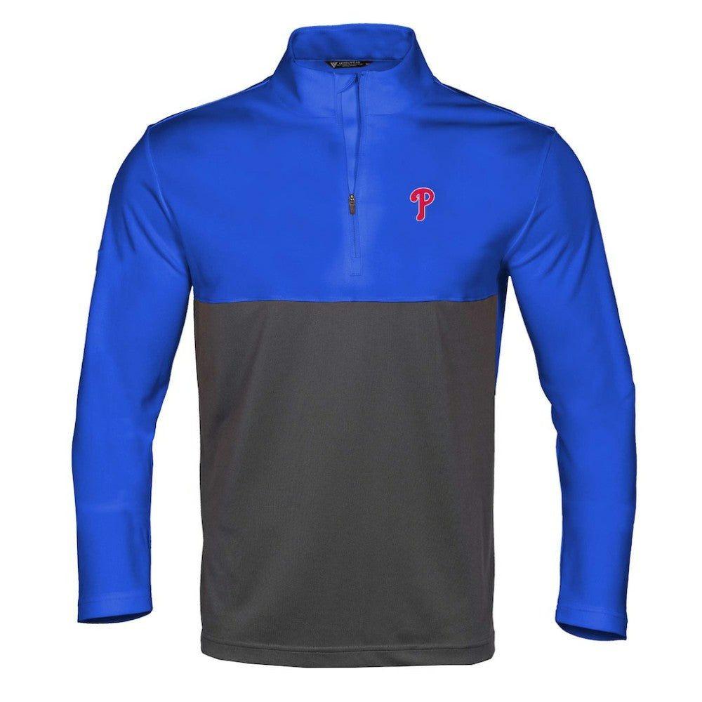 Philadelphia Phillies Levelwear Pursue Insignia 2.0 Quarter-Zip Pullover Top - MLB