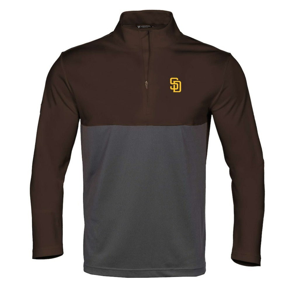 San Diego Padres Levelwear Pursue Insignia 2.0 Quarter-Zip Pullover Top - MLB