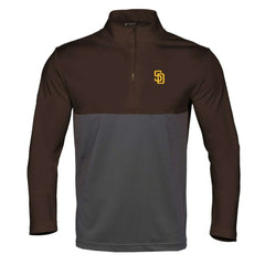 San Diego Padres Levelwear Pursue Insignia 2.0 Quarter-Zip Pullover Top - MLB