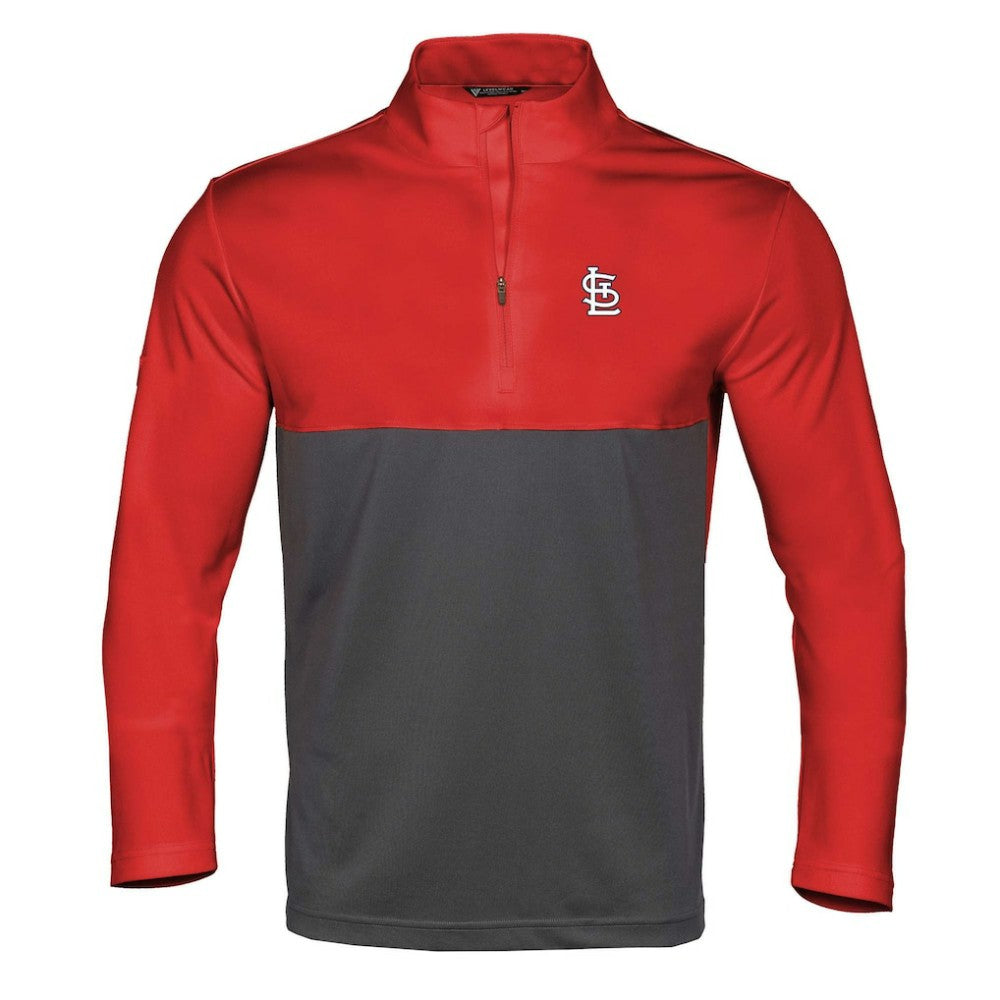St. Louis Cardinals Levelwear Pursue Insignia 2.0 Quarter-Zip Pullover Top - MLB