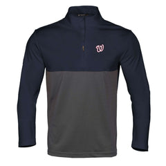Washington Nationals Levelwear Pursue Insignia 2.0 Quarter-Zip Pullover Top - MLB