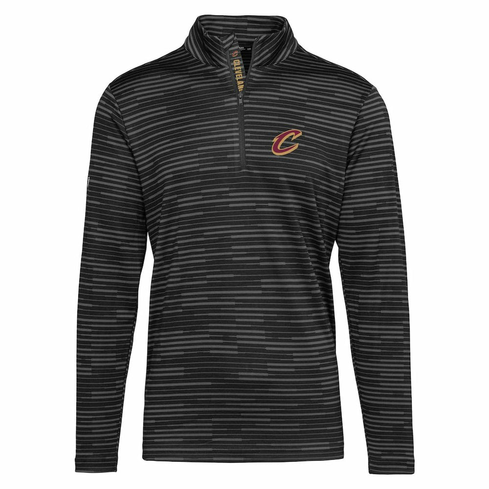 Cleveland Cavaliers Levelwear Gear Insignia Core Quarter-Zip Pullover Top Black - NBA