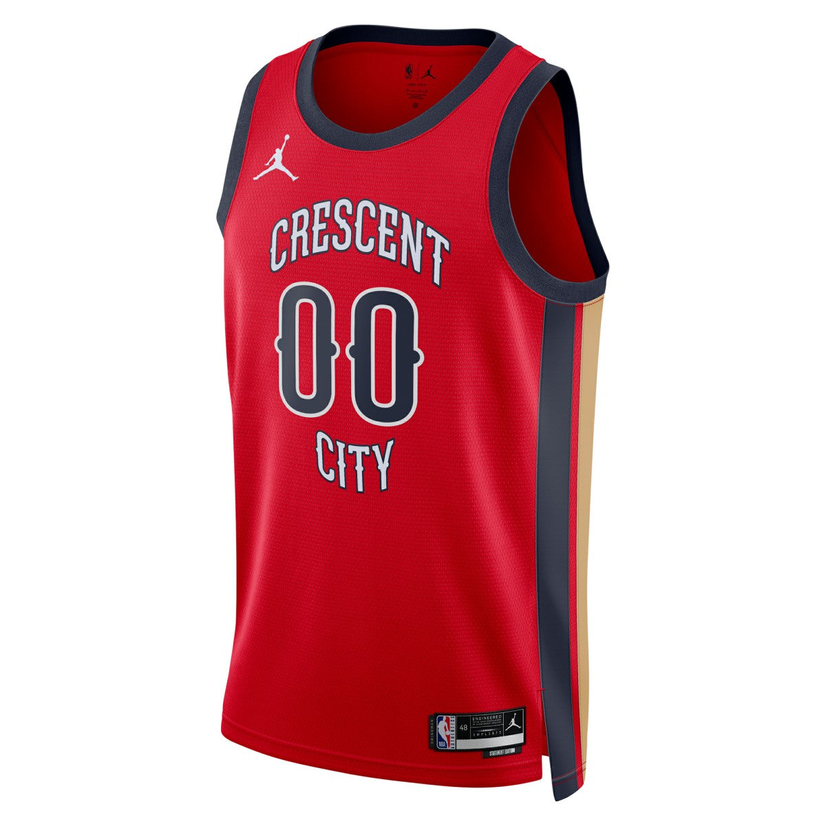 New Orleans Pelicans Jordan Brand Unisex Swingman Custom Jersey Red Statement Edition - NBA
