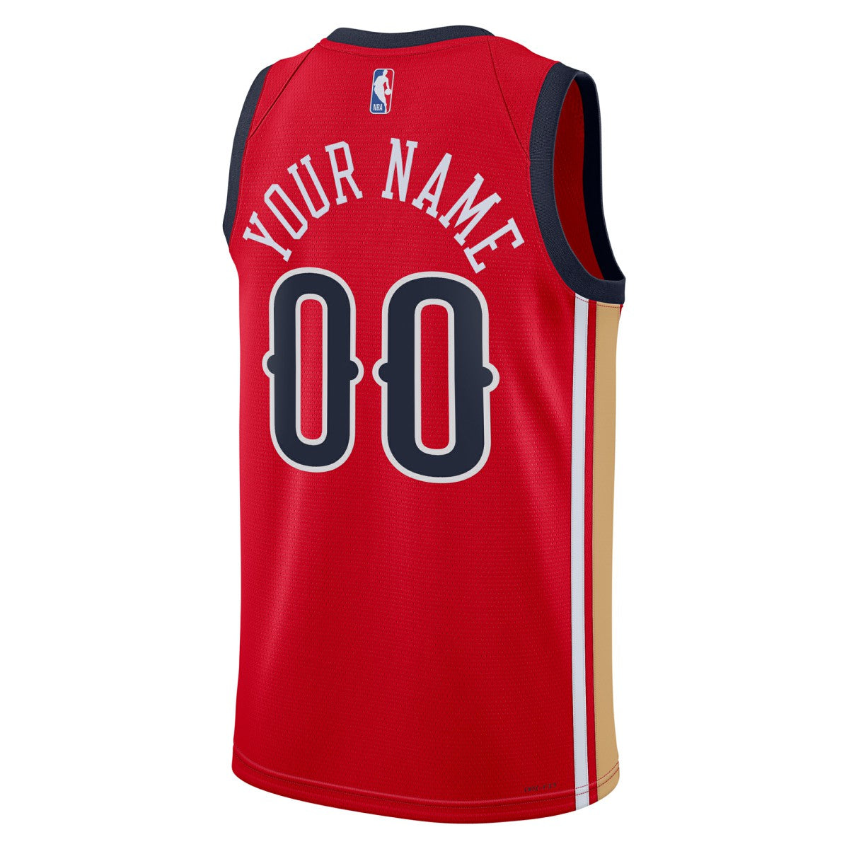 New Orleans Pelicans Jordan Brand Unisex Swingman Custom Jersey Red Statement Edition - NBA