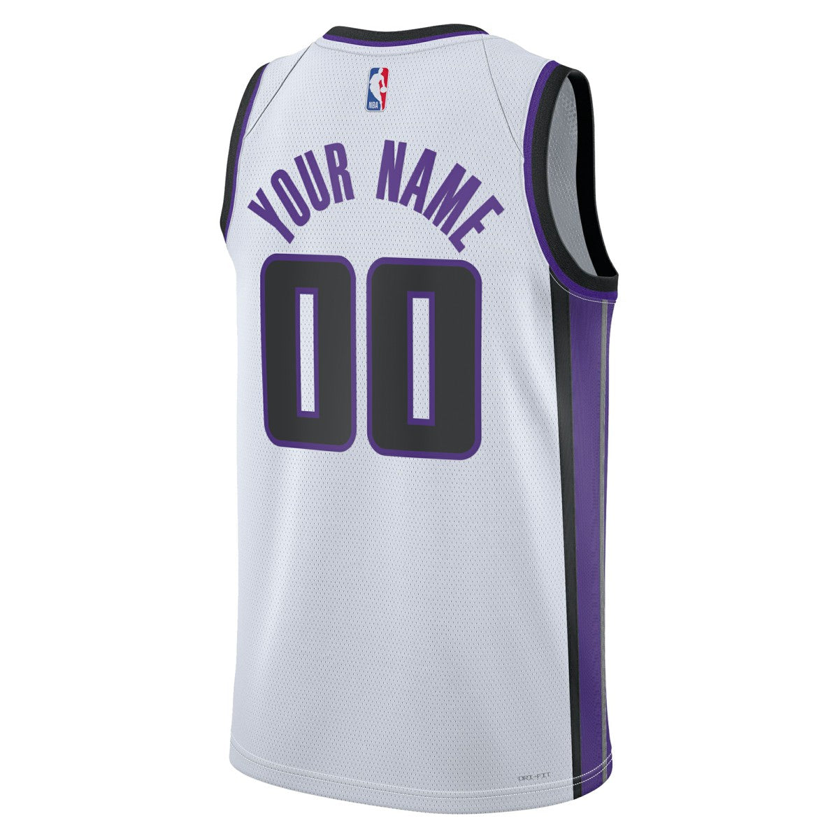 Sacramento Kings Unisex Swingman Custom Jersey Association Edition White - NBA